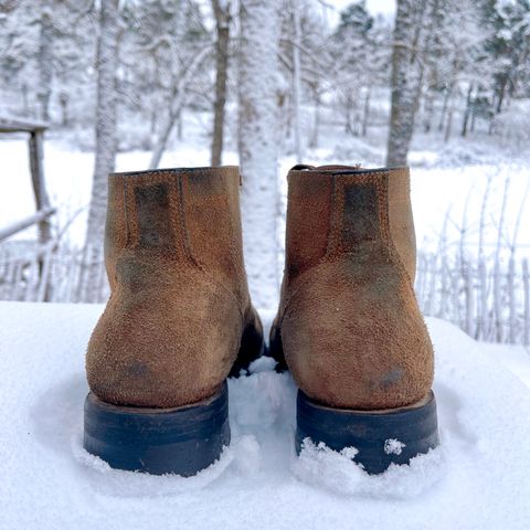 View photo of Midas Service Boot in Horween Natural Chromexcel Roughout