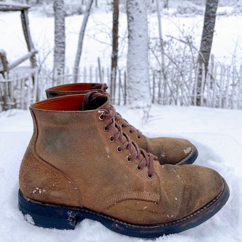 View photo of Midas Service Boot in Horween Natural Chromexcel Roughout