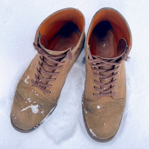 View photo of Midas Service Boot in Horween Natural Chromexcel Roughout