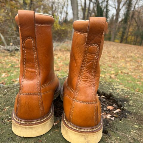 Thorogood 8" Moc Toe in Unknown Leather