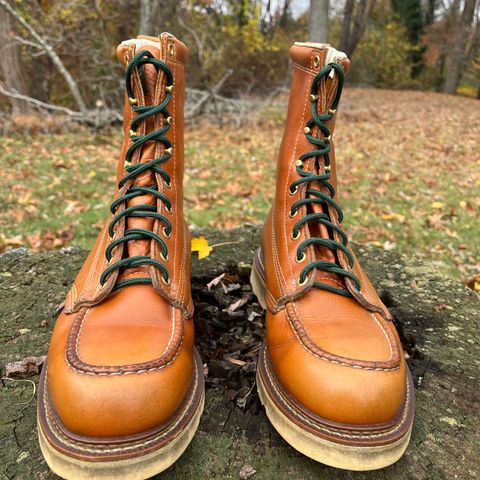 Thorogood 8" Moc Toe in Unknown Leather