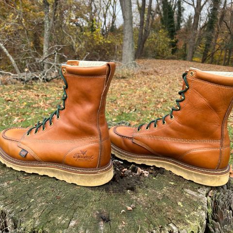 Thorogood 8" Moc Toe in Unknown Leather