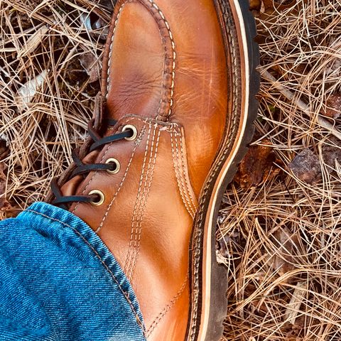 Thorogood 8" Moc Toe in Unknown Leather