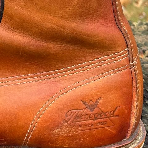 Thorogood 8" Moc Toe in Unknown Leather