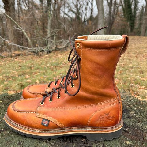 Thorogood 8" Moc Toe in Unknown Leather