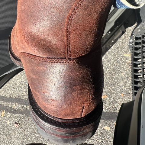 Grant Stone Ottawa Boot in C.F. Stead Tobacco Waxy Commander Suede