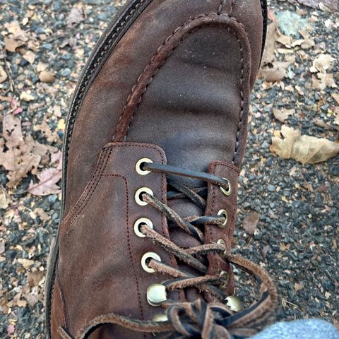 Grant Stone Ottawa Boot in C.F. Stead Tobacco Waxy Commander Suede