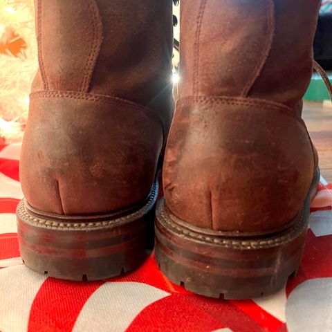 Grant Stone Ottawa Boot in C.F. Stead Tobacco Waxy Commander Suede