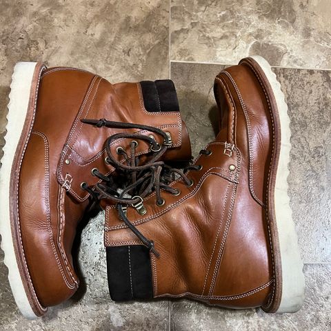 Grant Stone Field Boot in Badalassi Carlo Saddle Tan Minerva