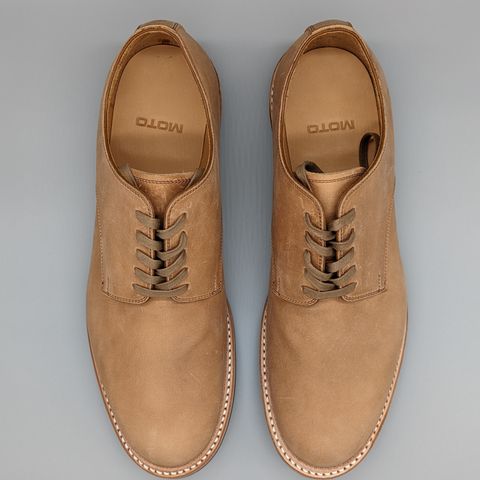 Motor Unlisted Model in Horween Natural Latigo