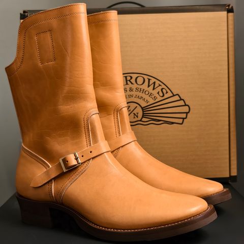 Zerrows Shield Man in Maryam Natural Horsebutt