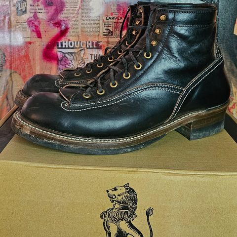 John Lofgren Donkey Puncher Boots in Horween Black Chromexcel