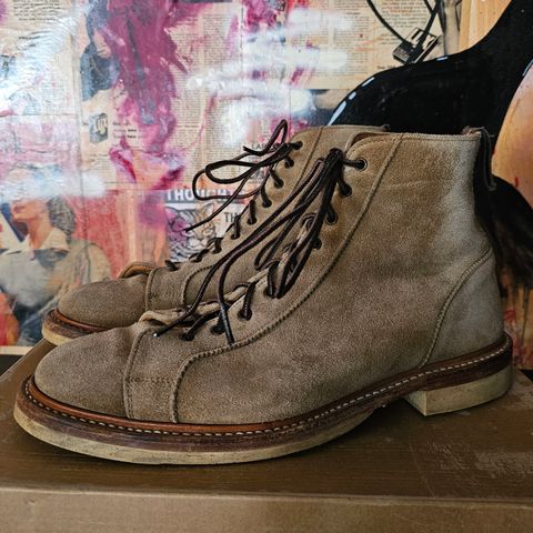 Tricker's Ethan Monkey Boot in C.F. Stead Flint Kudu