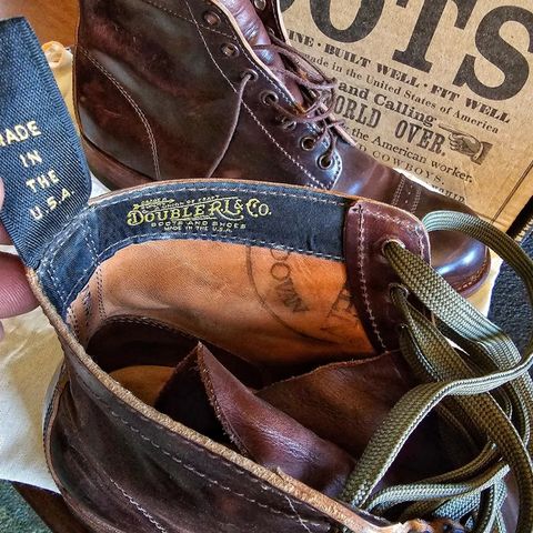 Julian Boots Unlisted Model in Horween Color 8 Shell Cordovan