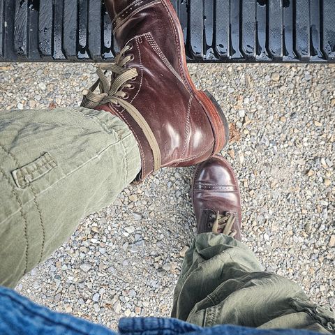 Julian Boots Unlisted Model in Horween Color 8 Shell Cordovan