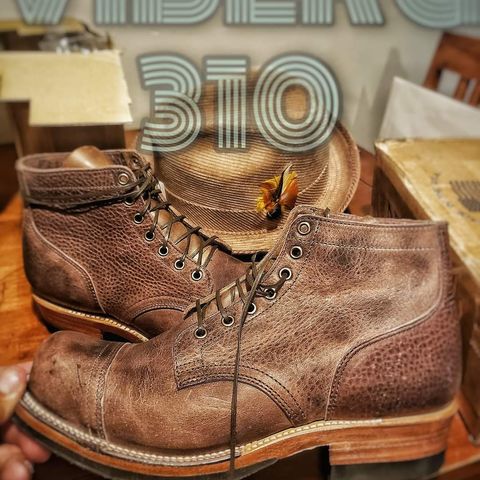 Viberg Scout Boot in Unknown Leather