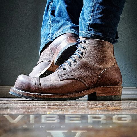 Viberg 310 in Horween Natural Olive Tan