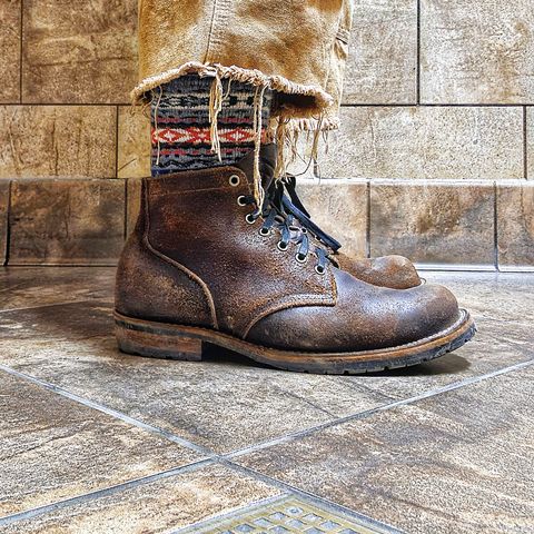 Viberg 310 in Horween Brown Waxed Flesh