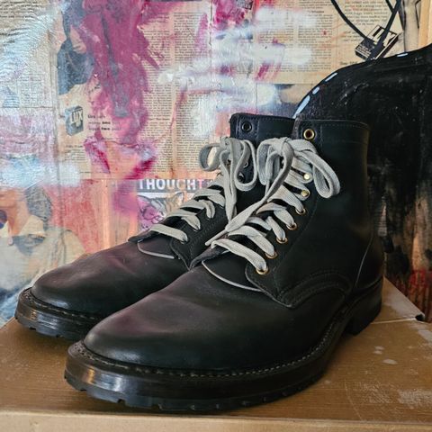 White's MP-Sherman Plain Toe in Seidel Black Domain