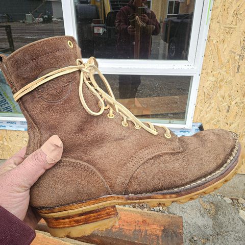 Search result thumbnail of Frank's Boots Unknown Model in Seidel Chocolate Oil Tan Roughout