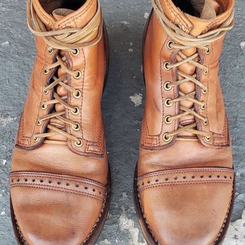 Wesco Hendrik in Unknown Natural Veg Tan