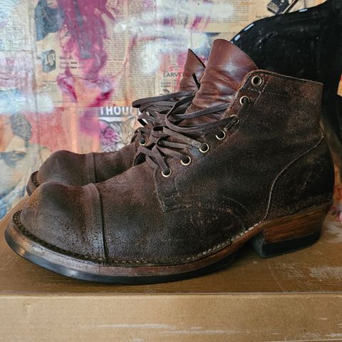 Viberg Service Boot in Horween Brown Waxed Flesh