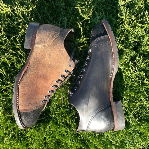DIY Monkey Boot in Horween Black Chromexcel Horsehide
