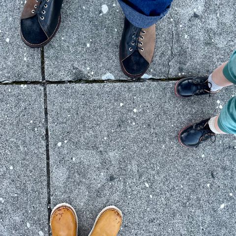 DIY Monkey Boot in Horween Black Chromexcel Horsehide