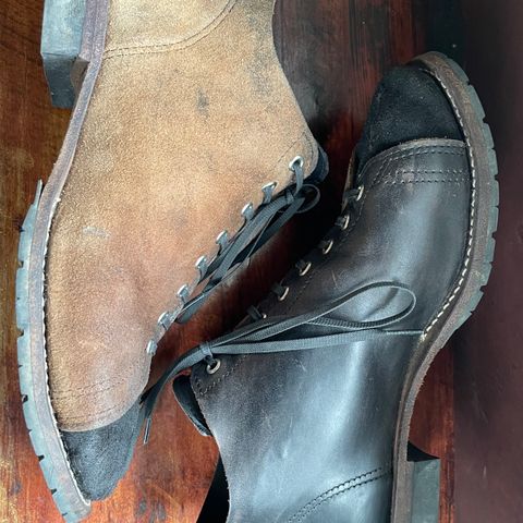 DIY Monkey Boot in Horween Black Chromexcel Horsehide