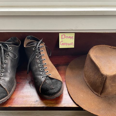 DIY Monkey Boot in Horween Black Chromexcel Horsehide