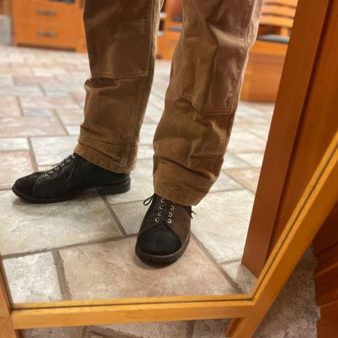 DIY Monkey Boot in Horween Black Chromexcel Horsehide