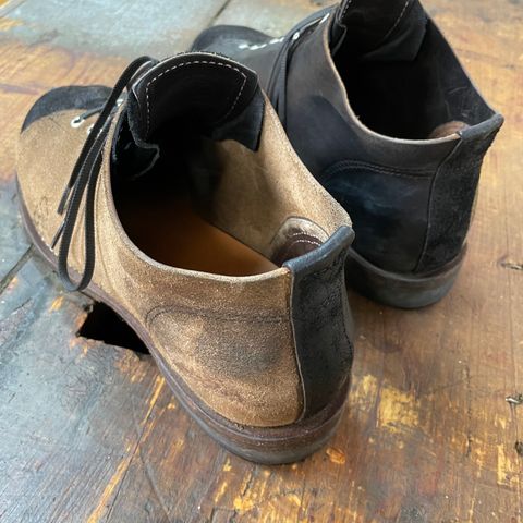 DIY Monkey Boot in Horween Black Chromexcel Horsehide
