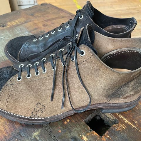 DIY Monkey Boot in Horween Black Chromexcel Horsehide