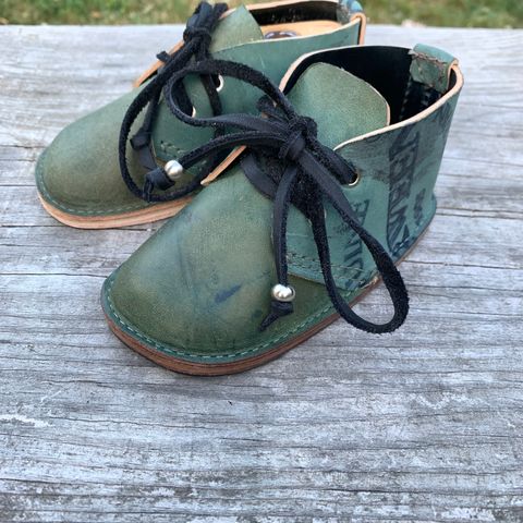 DIY chukka in Horween Reverse Shell Cordovan