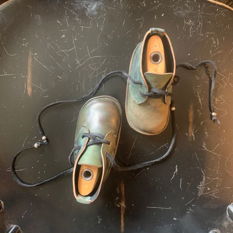 DIY chukka in Horween Reverse Shell Cordovan