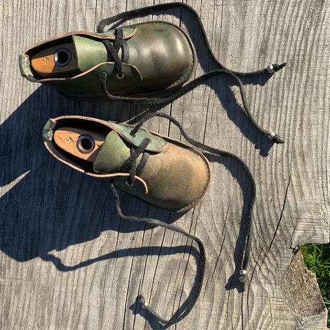 DIY chukka in Horween Reverse Shell Cordovan