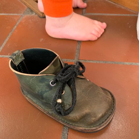 DIY chukka in Horween Reverse Shell Cordovan