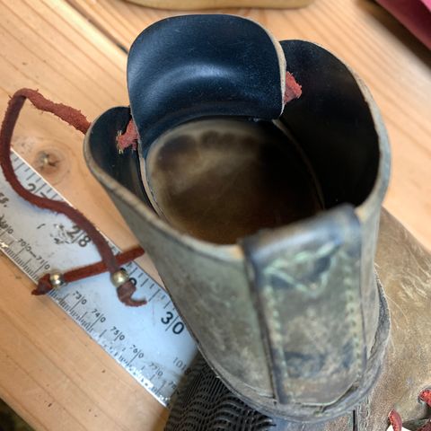 DIY chukka in Horween Reverse Shell Cordovan