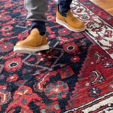 Wesco Romeo in Maryam “ banana” horsebutt, Law shrunken bison, buckskin lined