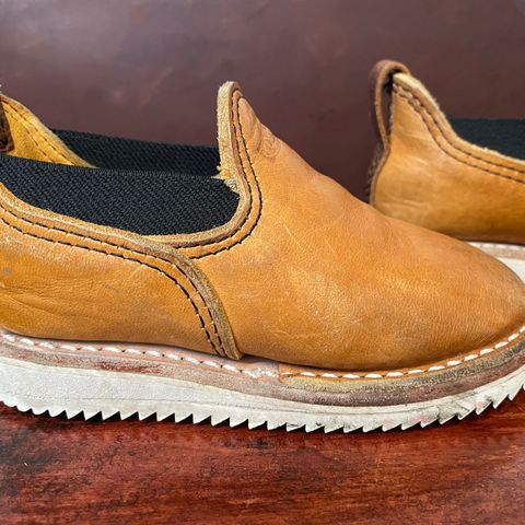 Wesco Romeo in Maryam “ banana” horsebutt, Law shrunken bison, buckskin lined