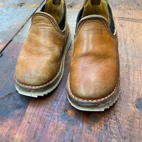 Wesco Romeo in Maryam “ banana” horsebutt, Law shrunken bison, buckskin lined
