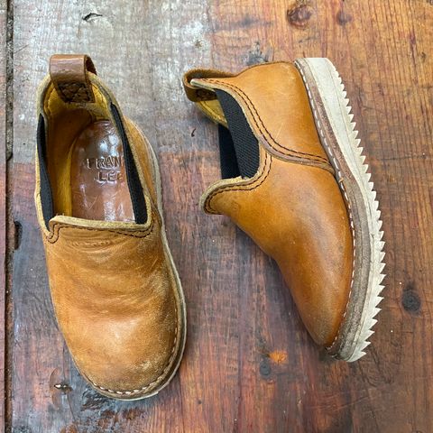 Wesco Romeo in Maryam “ banana” horsebutt, Law shrunken bison, buckskin lined
