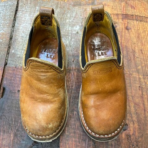 Wesco Romeo in Maryam “ banana” horsebutt, Law shrunken bison, buckskin lined