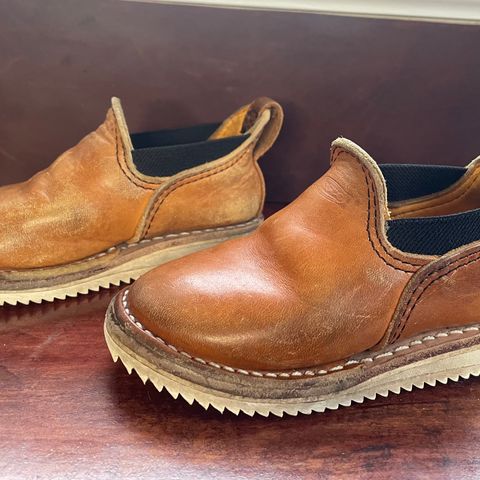 Wesco Romeo in Maryam “ banana” horsebutt, Law shrunken bison, buckskin lined