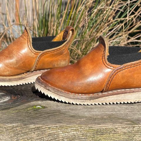 Wesco Romeo in Maryam “ banana” horsebutt, Law shrunken bison, buckskin lined