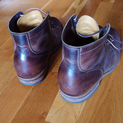 Viberg Service Boot in Horween Rowdy Dachshund