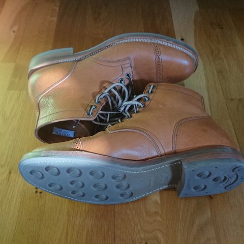 View photo of Viberg Service Boot BCT in Tochigi Natural Cowhide