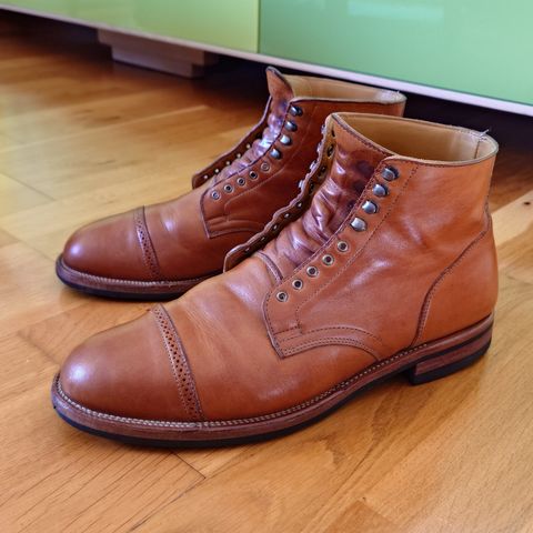 Search result thumbnail of Viberg Service Boot BCT in Shinki Tan Latigo Horsehide