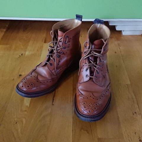 View photo of Tricker's Stow Country Boot in C-Shade Tan