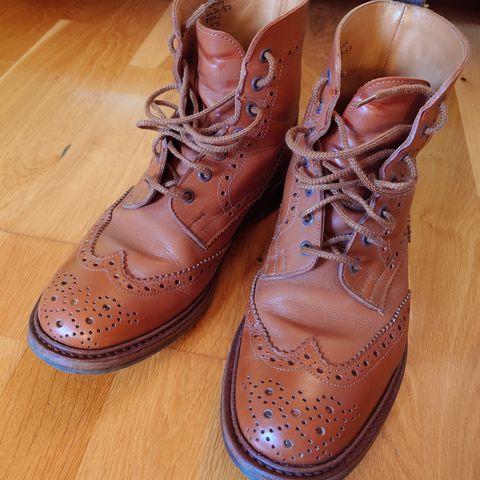 View photo of Tricker's Stow Country Boot in C-Shade Tan